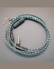 DIY 1.2 m zginać typu 3.5mm polacy kabel słuchawek dla wymiana naprawa kabel Audio słuchawki słuchawki DIY drutu kabel