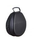 Hilton nowy przenośny EVA fibre Zipper słuchawki przypadku trudno torba do przechowywania podróży słuchawki douszne pudełko do p