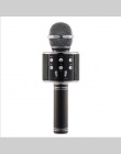 WS 858 mikrofon bezprzewodowy profesjonalny kondensator dźwięku mikrofon karaoke bluetooth stojak radio mikrofon studio studio n