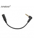 Andoer EY-S04 3.5mm 3 polak TRS kobiet do 4 biegunów TRRS męski kabel adaptera mikrofonu Audio Stereo mikrofon konwerter do smar