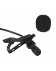 Andoer EY-510A Mini przenośny Clip-on Lapel Lavalier mikrofon pojemnościowy przewodowy mikrofon do iPhone'a telefon komórkowy DS