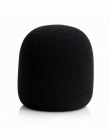 Gorąca sprzedaż czarny zestaw słuchawkowy wymiana Mikrofon ręczny mikrofon Grill przedniej szyby osłona przeciwwiatrowa gąbka pi