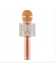 WS858 profesjonalny mikrofon bezprzewodowy pojemnościowy mikrofon karaoke bluetooth radio mikrofon mikrafon studio studio nagrań