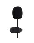 Uniwersalny przenośny 3.5mm Mini zestaw słuchawkowy z mikrofonem Lapel Lavalier mikrofon z klipsem na wykład nauczanie przewodni