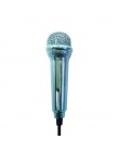 HOT Mini Karaoke pojemnościowy przewodowy Stereo 3.5mm mikrofon dla telefonu komórkowego z systemem Android Drop shipping