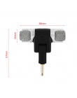 Mini Stereo mikrofon cyfrowy Mic adapter 3.5mm Jack dla iPhone 7 6 s Plus z systemem iOS do Samsung S8 Huawei xiaomi Android tel