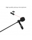 Mikrofon w klapie dookólna mikrofon pojemnościowy dla iPhone dla Samsung dla Android i Windows smartfonów