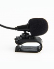 Vapeonly 3.5mm zewnętrzny mikrofon Mini Car Audio przewodowy mikrofon w/w kształcie litery U klips mocujący do Auto DVD Radio mi