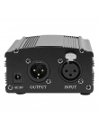 48 V zasilanie Phantom dla BM 800 mikrofon kondensujący Studio nagrań Karaoke dostarcza sprzęt do ue wtyczka Audio Adapter gniaz