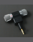 Mini 3.5mm Jack mikrofon Stereo mikrofon do nagrywania telefon komórkowy Studio mikrofon dla smartfona dla telefonu iPhone z sys