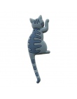 Hot New Lovely wielofunkcyjny kot kreskówka magnes na lodówkę hak lodówka naklejki kreatywne haki