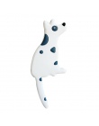 Hot New Lovely wielofunkcyjny kot kreskówka magnes na lodówkę hak lodówka naklejki kreatywne haki