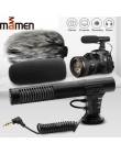 Mamen Audio 3.5 MM Super kardioidalny mikrofon do nagrań do kamery wideo HD telefon komórkowy komputer Stereo kamera mikrofon
