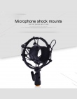 Uniwersalny mikrofon Shock góra zacisk mocujący metalowy uchwyt montażowy stojak mikrofonowy Mic Shock góra uchwyt uchwyt czarny