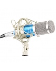 Neewer NW-800 profesjonalny mikrofon pojemnościowy zestaw: mikrofon do komputera + Shock Mount + czapka z pianki + kabel jako BM
