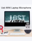 Przelot nad Super Mini USB 2.0 w/przenośny mikrofon Studio mowy mikrofon Adapter Audio, sterownik bezpłatny dla Laptop/Notebook/