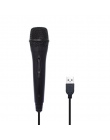 Nowy USB przewodowy mikrofon 3 m/9.8ft gamepady skorzystaj z mikrofon o wysokiej wydajności mikrofon Karaoke na konsolę nintendo
