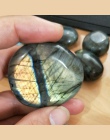 Naturalny kamień księżycowy kamień surowy Ornament polerowany kwarcowy labradoryt rękodzieło Fish Tank dekorowanie kamień kamień