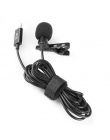 YC-LM10 Mini przenośny mikrofon pojemnościowy Clip-on Lapel Lavalier mikrofon przewodowy Mikrofo/Microfon dla iPhone X 8 7 canon