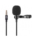 YC-LM10 Mini przenośny mikrofon pojemnościowy Clip-on Lapel Lavalier mikrofon przewodowy Mikrofo/Microfon dla iPhone X 8 7 canon