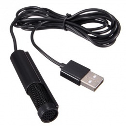 Przenośny mikrofon na USB mikrofon Mini Clip-on stereofoniczny mikrofon USB mikrofon do komputer stancjonarny