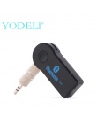 Yodeli bezprzewodowy odbiornik Bluetooth nadajnik Adapter 3.5mm Jack do samochodu muzyka Audio Aux A2dp do słuchawek odbiornik z
