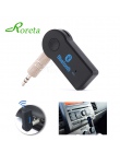 Roreta bezprzewodowy odbiornik Bluetooth nadajnik Adapter do samochodu muzyka Audio Aux 3.5mm Jack A2dp do słuchawek odbiornik z