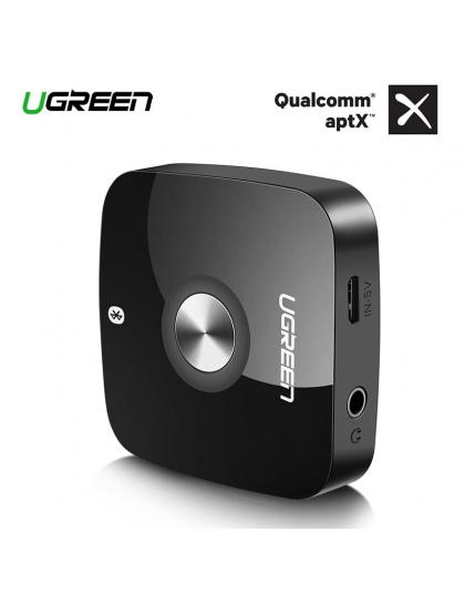 Ugreen bezprzewodowy odbiornik Bluetooth 4.2 3.5mm jack aptx Aux 3.5 odbiornik muzyczny Bluetooth HiFi Audio Adapter samochodowy