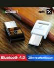 Ugreen USB nadajnik Bluetooth odbiornik 4.0 Adapter klucz aptx bezprzewodowe słuchawki muzyki z komputera receptora Audio Blueto