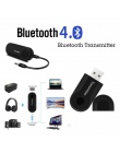 Mini bezprzewodowy nadajnik bluetooth Stereo kabel AUX dla TV telefon PC Y1X2 MP3 MP4 TV PC wtyczka USB