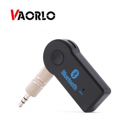 VAORLO Bluetooth odbiornik Audio AUX 3.5mm music Audio bezprzewodowy odbiornik dla głośniki samochodowe słuchawki Bluetooth Adap