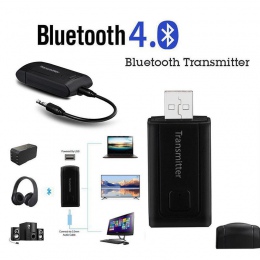 Ostart Bluetooth V4 nadajnik bezprzewodowy A2DP Stereo 3.5mm kabel AUX klucz odbiornik Audio dla PC TV słuchawki