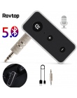 Rovtop Bluetooth 5.0 odbiornik Audio prawdziwe głośników Stereo Audio odbiornik Bluetooth Adapter do samochodu zestaw bezprzewod