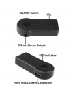 Przelot nad nadajnik Bluetooth odbiornik Bluetooth Audio Bluetooth bezprzewodowy Adapter gniazdo 3.5mm głośnomówiący zestaw samo