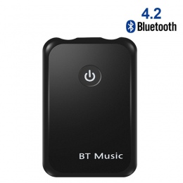 2 w 1 transmisji otrzymać bezprzewodowy zestaw słuchawkowy Bluetooth 4.2 AUX Adapter 3.5mm Jack Audio na stoły telewizor z dostę