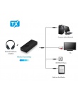 DC 5 V nadajnik Bluetooth bezprzewodowy stereofoniczny zestaw słuchawkowy Bluetooth nadajnik dźwięku Adapter RCA 3.5mm dla TV sł