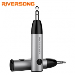 Riversong Mini odbiornik Bluetooth bezprzewodowy zestaw słuchawkowy Bluetooth 4.1 odbiornik 3.5mm Bullet i Aux Adapter odbiornik