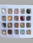 20 sztuk/zestaw rudy kopalnych zestaw ozdoba kamień naturalny Craft kryształ kamień polerowane uzdrowienie naturalny kryształ Ge