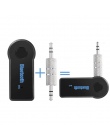 CUagain 3.5mm Jack odbiornik Bluetooth zestaw głośnomówiący Bluetooth Adapter nadajnik samochodowy Auto Music odbiorniki samocho