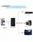 KEBIDU bezprzewodowy A2DP 3.5mm Bluetooth V4.2 nadajnik-odbiornik Adapter Stereo Audio klucz do telewizora samochodu głośniki do