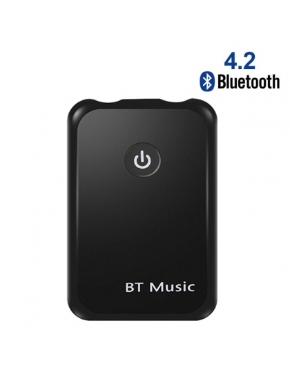 2 w 1 nadawania otrzymać bezprzewodowa Bluetooth 4.2 AUX Adapter Jack 3.5mm Audio dla stoły TV Home System dźwięku system Stereo