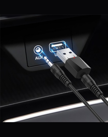 KEBIDU USB bezprzewodowa Bluetooth 4.2 Audio muzyka adapter stereo klucz odbiornik do telewizora PC głośnik nie nadajniki Blueto