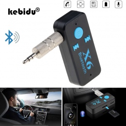Bluetooth 3 w 1 USB 4.1 odbiornik Audio AUX bezprzewodowy Adapter zestawy głośnomówiące karty TF Mp3 muzyki nadajnik do iPhone6/