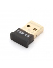 Bezprzewodowy adapter USB z Bluetooth Bluetooth V4.0 odbiornik CSR 4.0 klucz muzyka dźwięk adapter nadajnik Bluetooth na PC LAPT