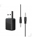 Bluetooth 5.0 nadajnik-odbiornik 3.5mm Stereo Audio dźwięk muzyka klucz adapter do TV PC słuchawki głośniki