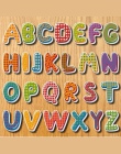 Alfabet lodówka pamiątkowy magnes dla dzieci Cartoon 3d zwierząt naklejki na magnes na lodówkę ic litery i cyfry naklejki