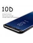 10D pełna pokrywa szkło hartowane dla Samsung Galaxy A7 2108 uwaga 9 8 ekran folia na wyświetlacz do Galaxy S8 S9 A6 a8 Plus 201