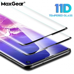 11D pełna zakrzywione szkło hartowane dla Samsung Galaxy S8 S9 S10 Plus S10E Protector dla Samsung Note 8 9 folia ochronna