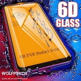 6D pełny klej pokrywa szkło hartowane dla Xiao mi Pocophone F1 mi 9 9 T 8 A2 Lite Max 3 czerwony mi uwaga 7 6 5 K20 folia ochron