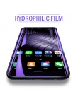 4D miękkie hydrożelowe folia ochronna dla Huawei P10 P20 Lite Mate 20 Pro ochraniacz ekranu dla Huawei Mate 9 10 honor 9 10 Lite